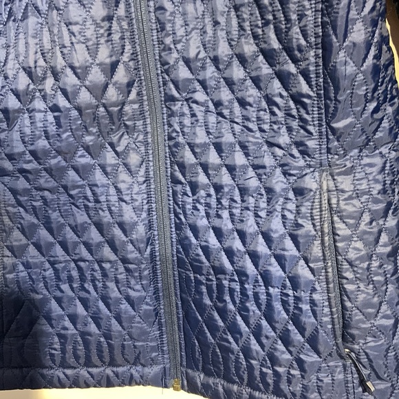 Lands End Quilted Fall jacket - Navy, women’s Small (6-8) - Picture 5 of 6